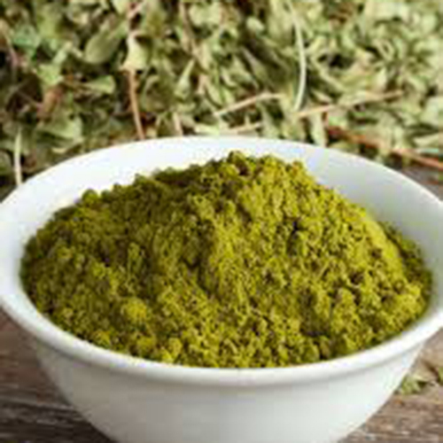 Organic Henna Leaves And Henna Powder - Color: Green