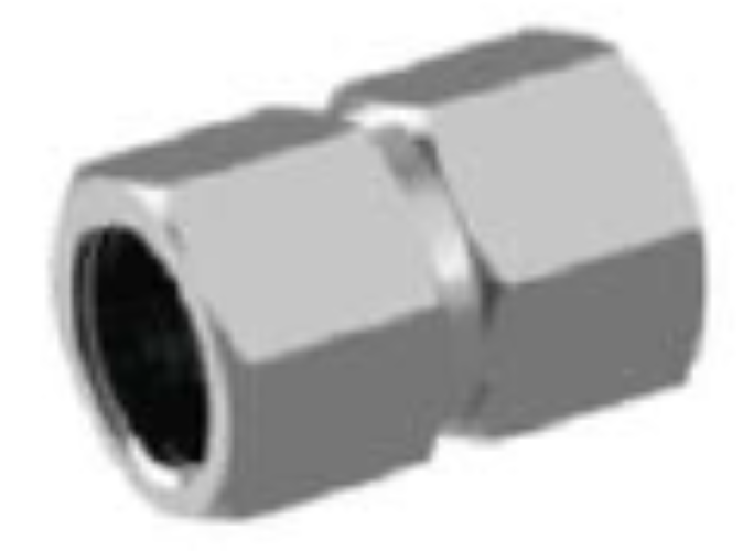 Ex-Lok Hex Reducing Coupling - Stainless Steel, Precision-Engineered Leak-Proof Seal for High-Pressure Applications, Easy Wrench Tightening