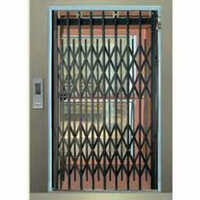 Ms Collapsible Gates Manufacturing - Mild Steel 10 Feet Gate | Black, Handcrafted Forged Design, Galvanized, Customizable For Any Opening