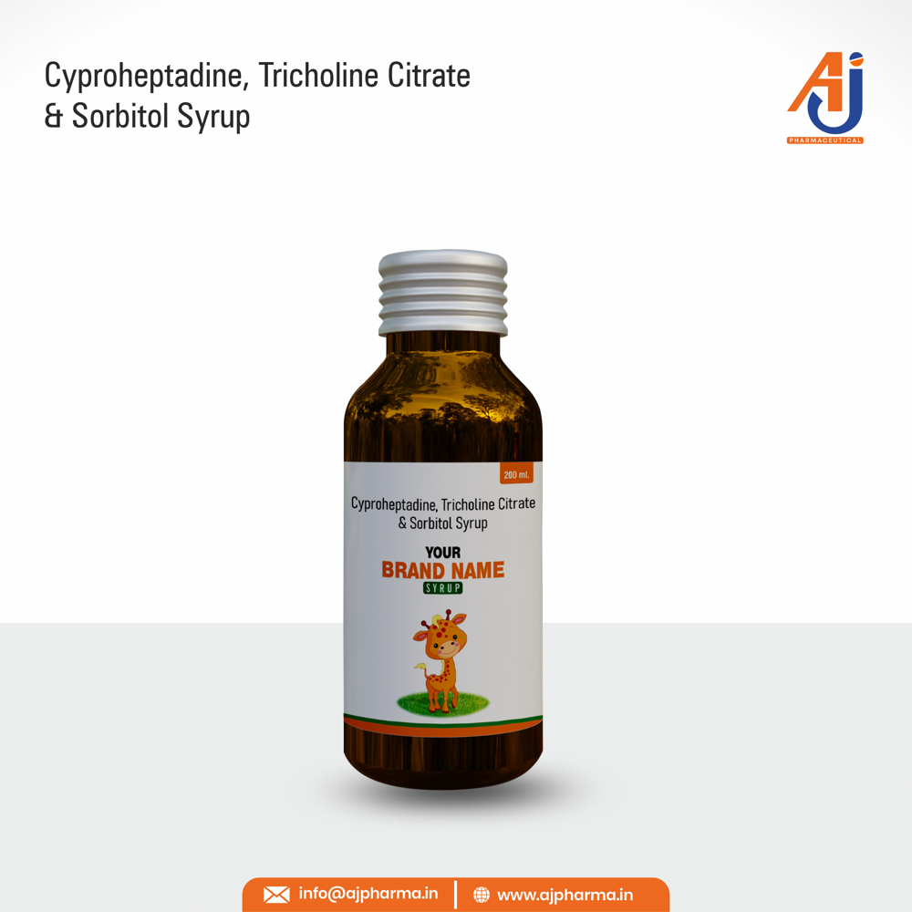 CYPROHEPTADINE, TRICHOLINE CITRATE & SORBITOL SYRUP