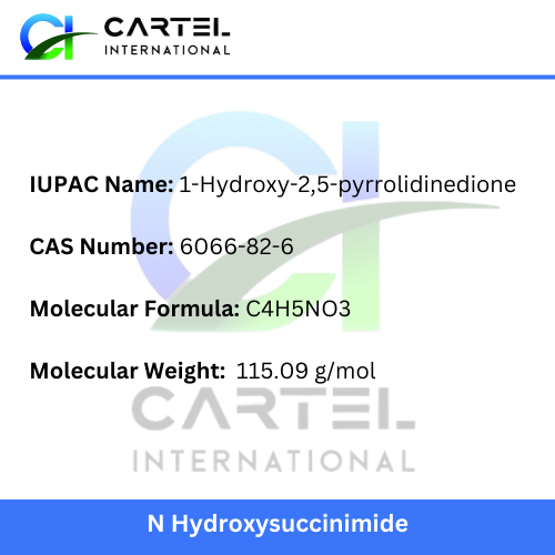 N Hydroxysuccinimide - Application: Pharmaceutical