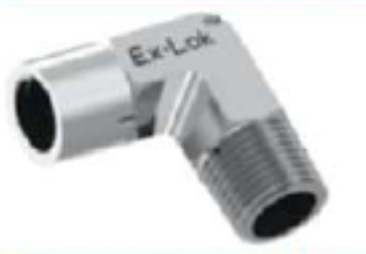 Ex-Lok Street Elbow - Stainless Steel, 90-Degree NPT Connection | Compact Design for Efficient Fluid Flow in Tight Spaces