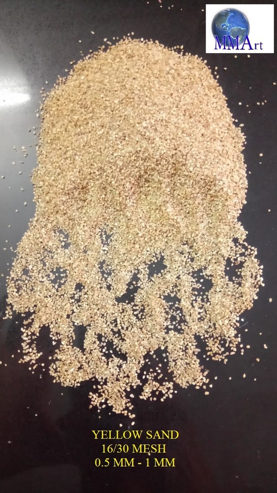 Colored Silica Sand - 3mm To 6mm, Premium Quality With Waterproof Coating For Diverse Applications