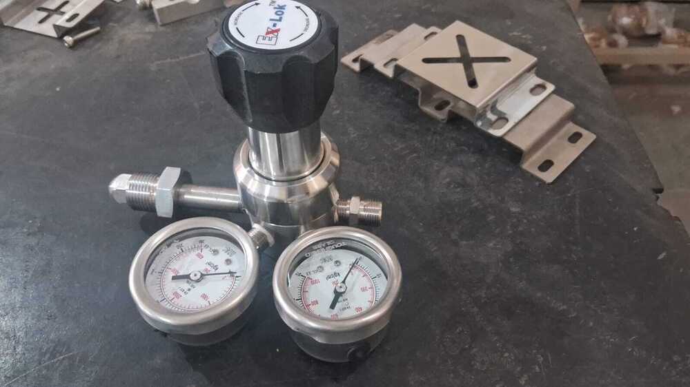 Single Stage Gas Regulator - Dimension (L*W*H): 110 A 60 A 130 Millimeter (Mm)