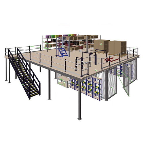 Industrial Mezzanine Floor - Material: Ms