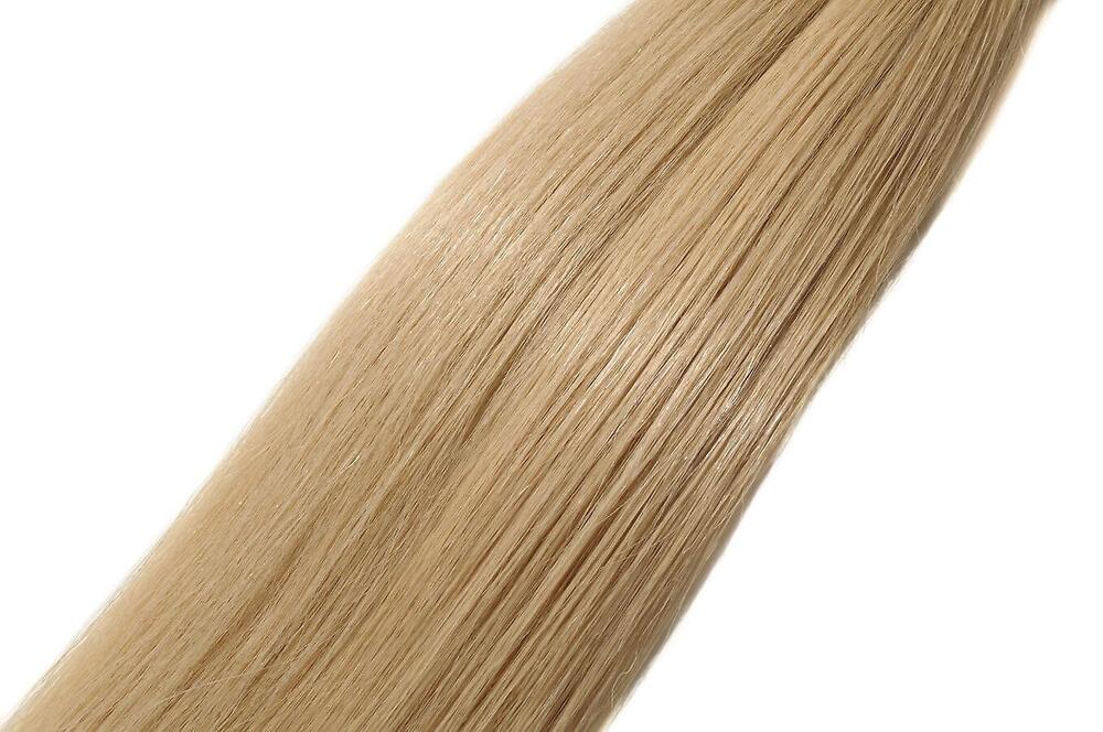 613 Blonde U Tip Extension - Color: Natural White And Beige