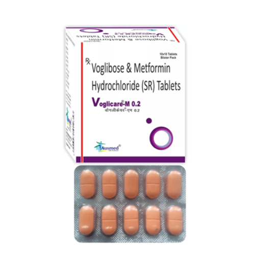 Voglibose IP 0.2 mg Metformin HCI IP 500 mg