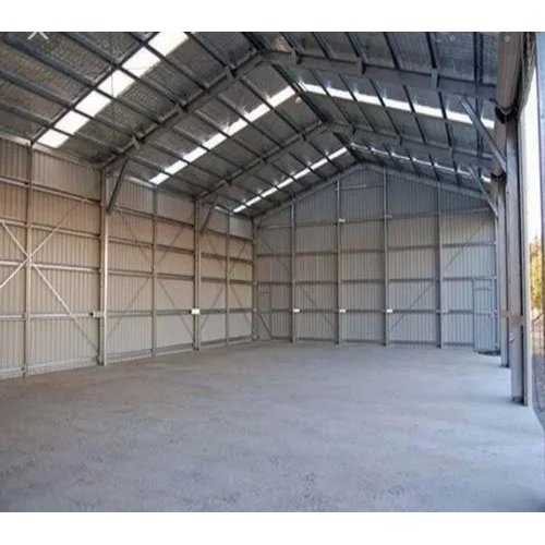 Industrial Metal Shed - Color: As Per Requirement