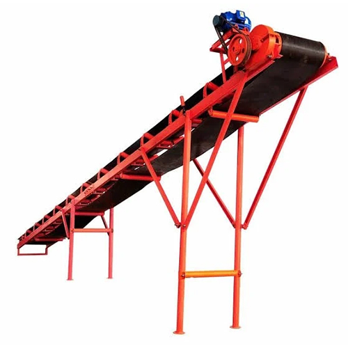 Lorry Loader Conveyor - Material: Mild Steel