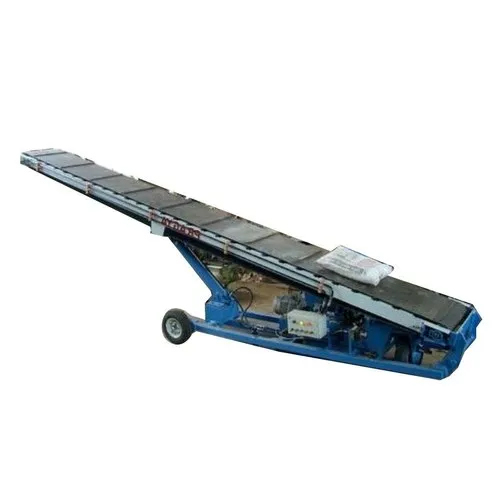 Ms Hydraulic Bag Stacker Conveyor - Material: Mild Steel