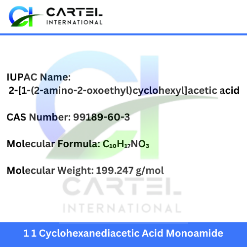 1 1 Cyclohexanediacetic Acid Monoamide