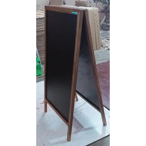 Wooden Frame Black Chalk Board - Material: Wood