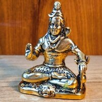 Premium Brass Shiv Idol Brass Showpiece for Blessings and Tranquility