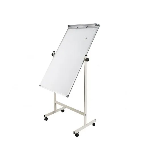 Portable Flip Chart Board - Color: White