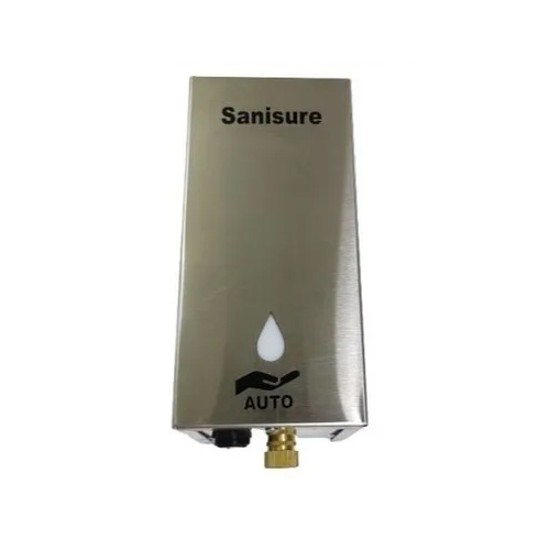 1L Stainless Steel Sanisure Automatic Liquid Soap Sanitizer Dispenser - Color: Silver