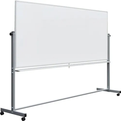 White Magnetic Writing Board - Material: Aluminium