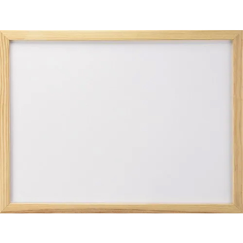 Wooden Framed Writing White Board - Shape: Rectangle