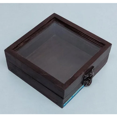 Brown Burmatik Wooden Box