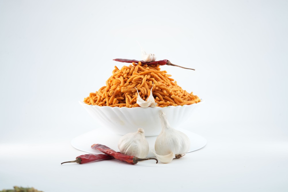 Garlic Sev - Lasan Gathiya