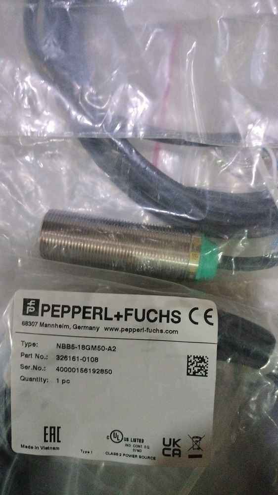 PEPPERL FUCHS PROXIMITY SENSOR NBB5-18GM50-A2