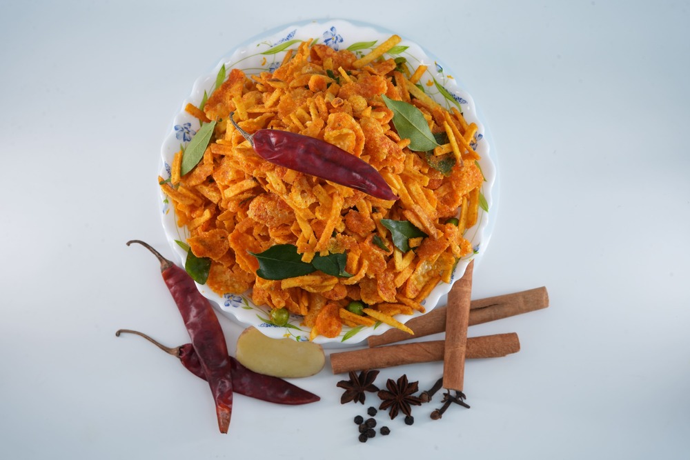 Golden Chevda - Spicy