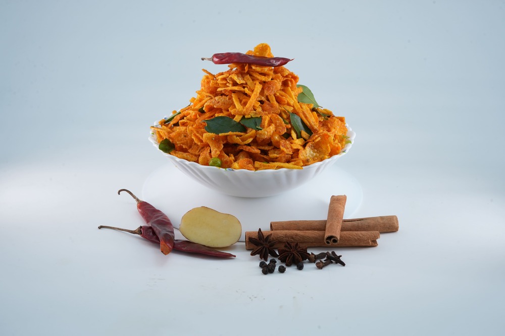 Golden Chevda - Spicy