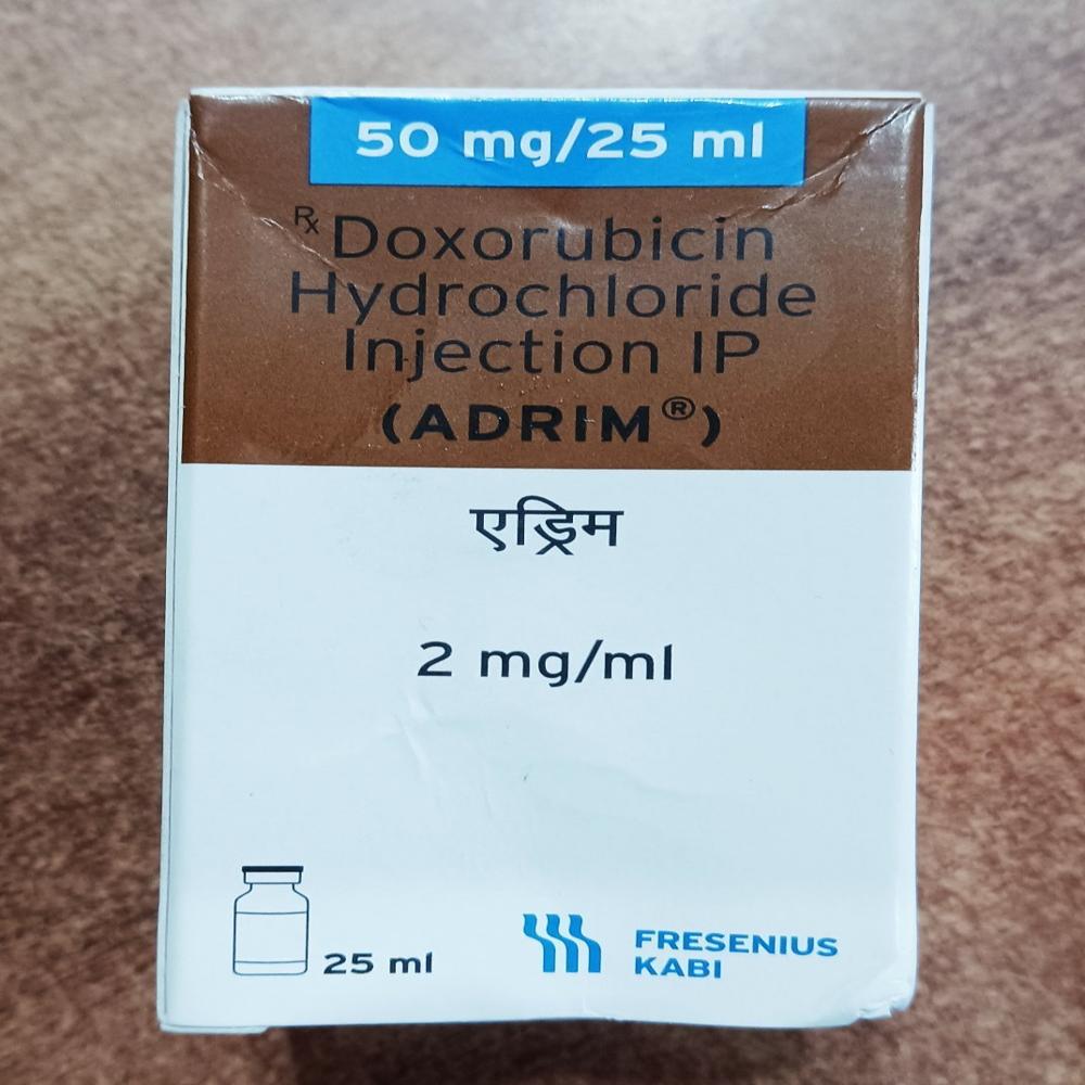Adrim Doxorubicin HCL 50mg/25ml Injection
