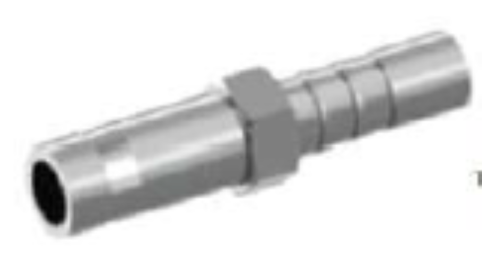 Tube To Hose Connector - Material: Stainless Steel