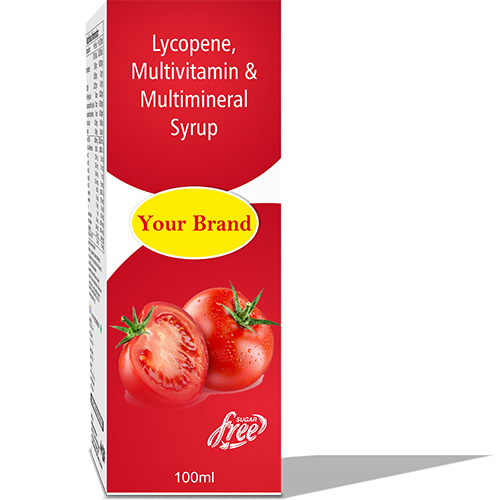 100 ML Lycopene Multivitamin And Multimineral Syrup