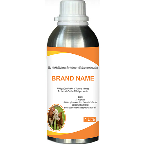 1 Ltr Multivitamin Supplement For Animal - Physical Form: Liquid