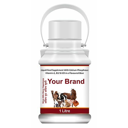 1 Ltr Liquid Feed Supplement With Calcium Phosphorus Vitamin A B12 And D3