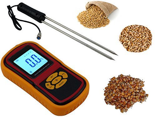 Gm-640 Grain Moisture Meter - Color: Red Yellow And Black