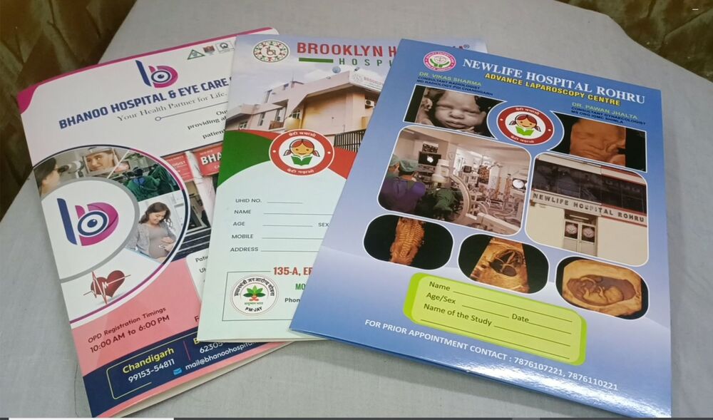 Hospital Files And Folders - Material: Board Or Plastic