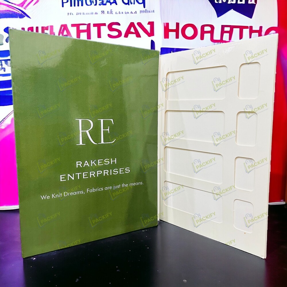 Fabric File Folder - Finishing: Matte Lamination
