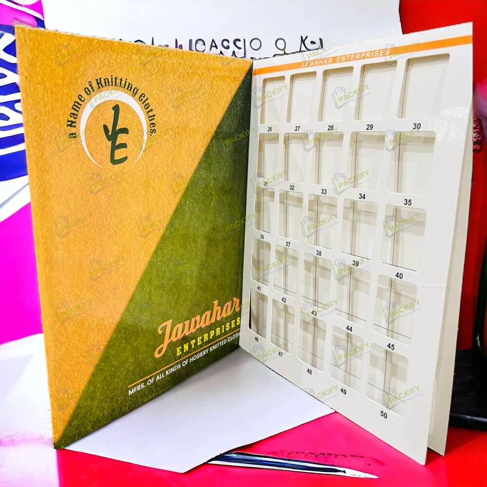 Fabric File Folder - Finishing: Matte Lamination