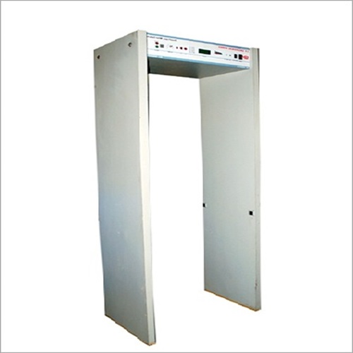 Door Frame Metal Detector - Abs & Wood, 27x24x75 Inch, Grey & White | Ultra High Sensitivity Control Unit, Ir Infrared Sensor, Smart Person Counting Bar Graph, Walk/stop Indicator, 1-year Warranty