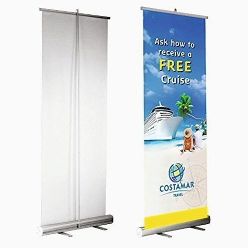 Flex Rollup Standee - Application: Outdoor