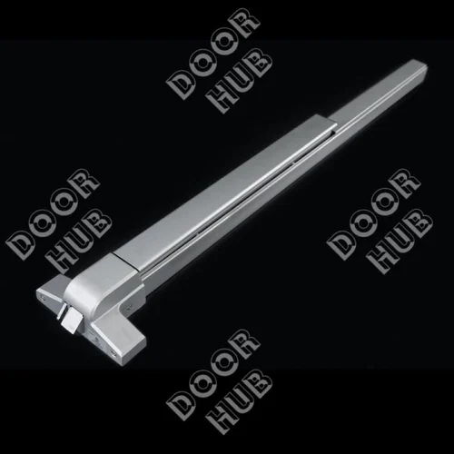 Emergency Door Lock Panic Push Bar - Color: Silver