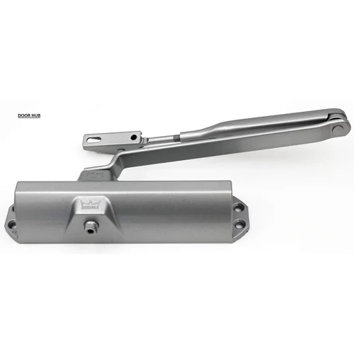 Floor Spring Automatic Door Closer - Color: Silver