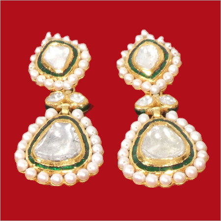 Kundan Polki Earrings