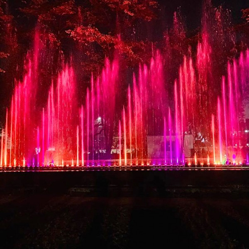 Mf101 Musical Fountain With Multimedia Show - Color: Red