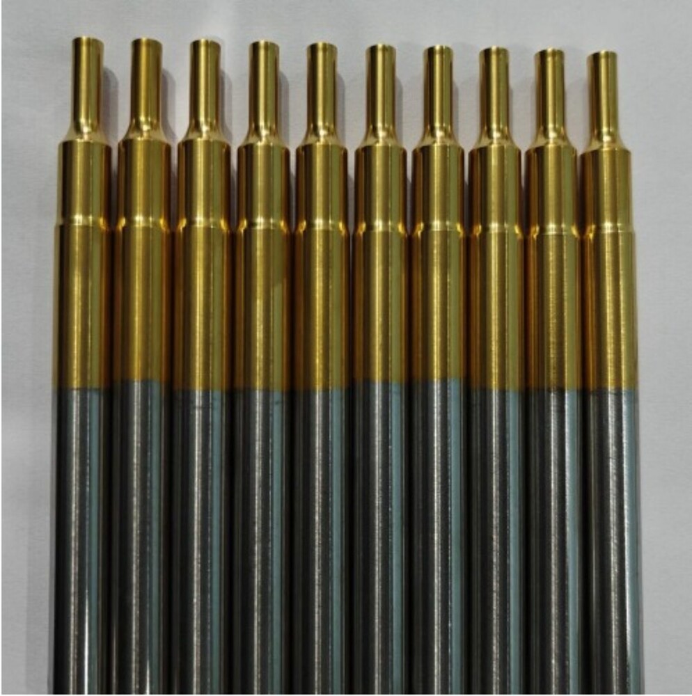 Hole Punch Dia 12.90/11.90/6.75/6.90X101Mm With Pvd Tin Coating Hss M42 - Hardness: High