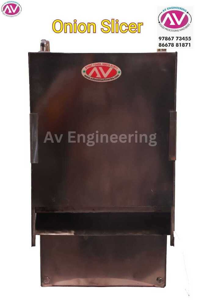 Automatic Onion Slicer - Capacity: 100 Kg