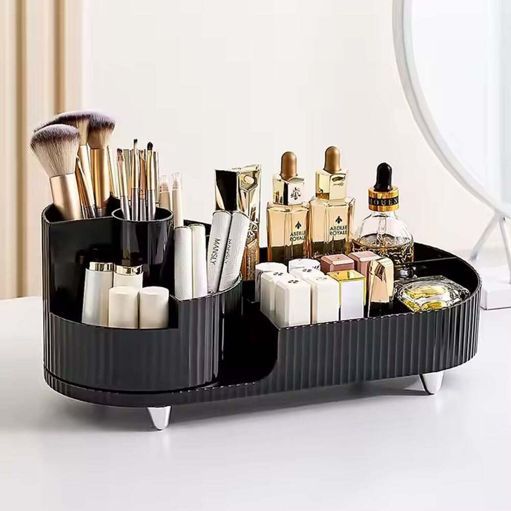 Multi Compartment Cosmetic Make Up Organizers Dressing Table