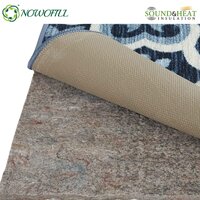 Carpet Underlay Rug - Densely Compressed Fiber, Non-woven Material | Excellent Cushioning, Moisture Resistance, And Non-slip Support