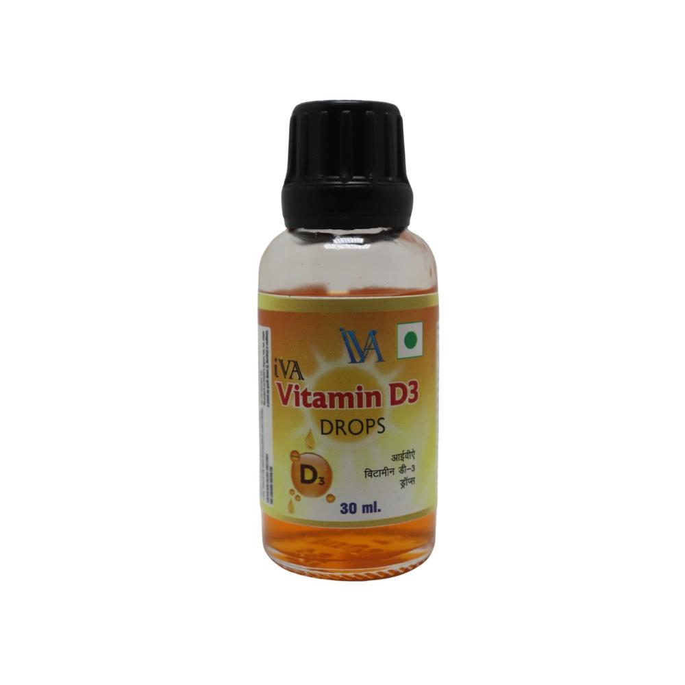 Iva Vitamin D3 Drops ( Optimal Support For Bone, Dental Health, And Immune System In Vitamin D Deficiency.) - Drug Type: General Medicines