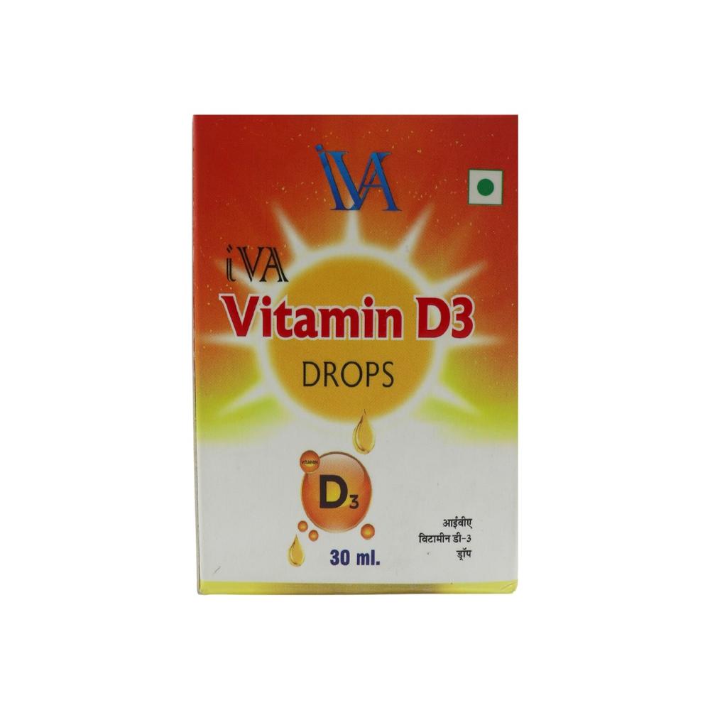 Iva Vitamin D3 Drops ( Optimal Support For Bone, Dental Health, And Immune System In Vitamin D Deficiency.) - Drug Type: General Medicines