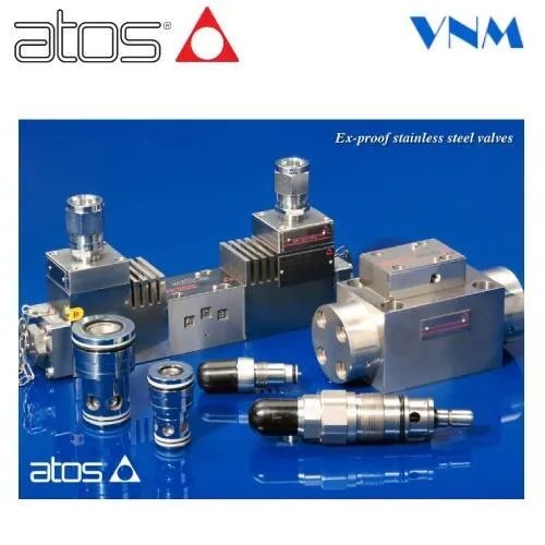 Atos Stainless Steel Valves - Color: Silver