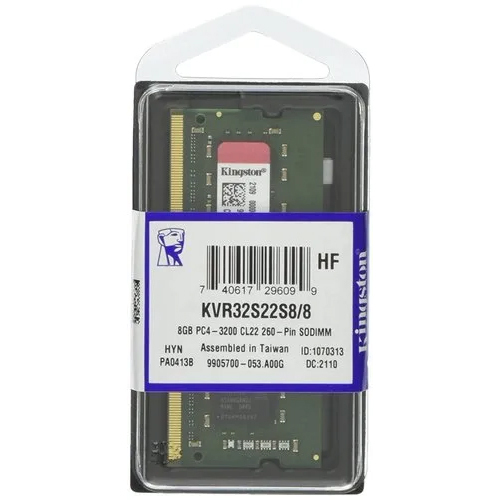 किंग्स्टन 8GB DDR4 लैपटॉप रैम