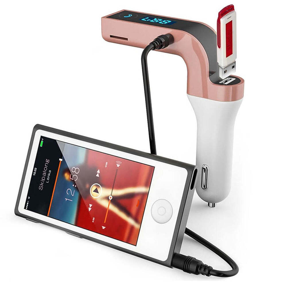 Car G7 with Turbo Chargings LCD Bluetooth Charger Fm Kit Mp3